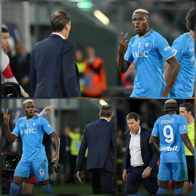 RUDI GARCIA OSIMHEN NAPOLI