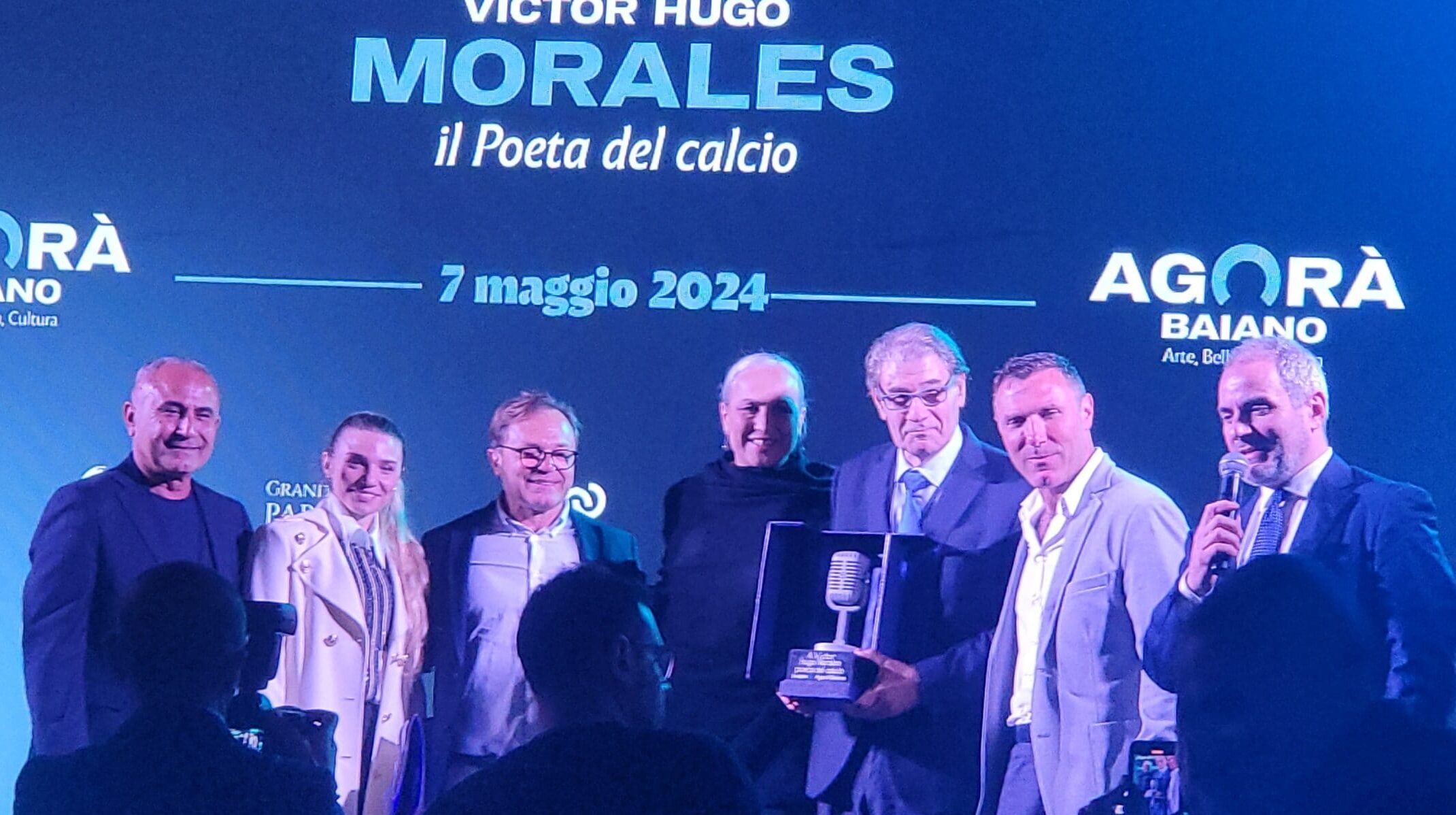 Premiazione Victor Hugo Morales